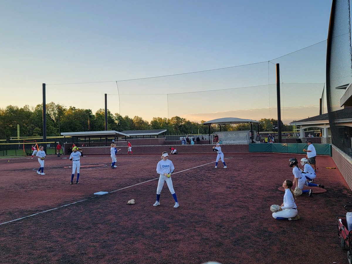 Perfect weather to start another great day on the field....#letscompete