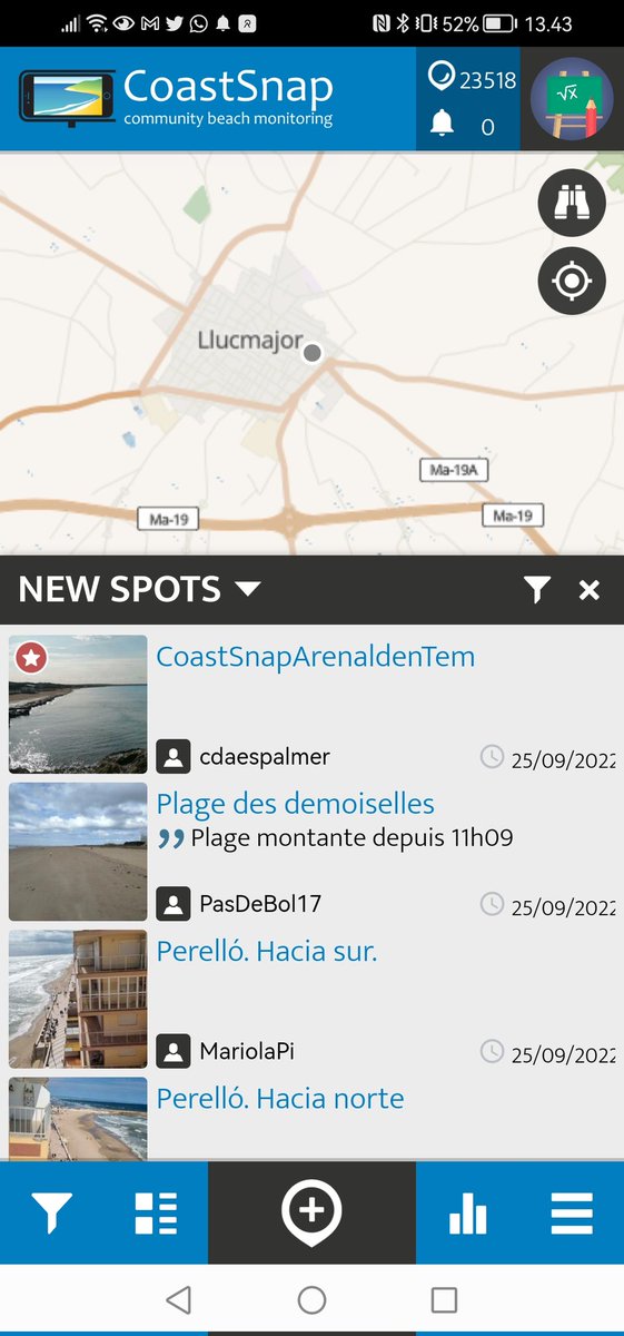 es_cda's tweet photo. Aquest curs 22-23, Recollirem dades dels canvis que observem a la #platjaarenaldentem #coastsnaparenaldentem https://t.co/YcpX9CHRzT