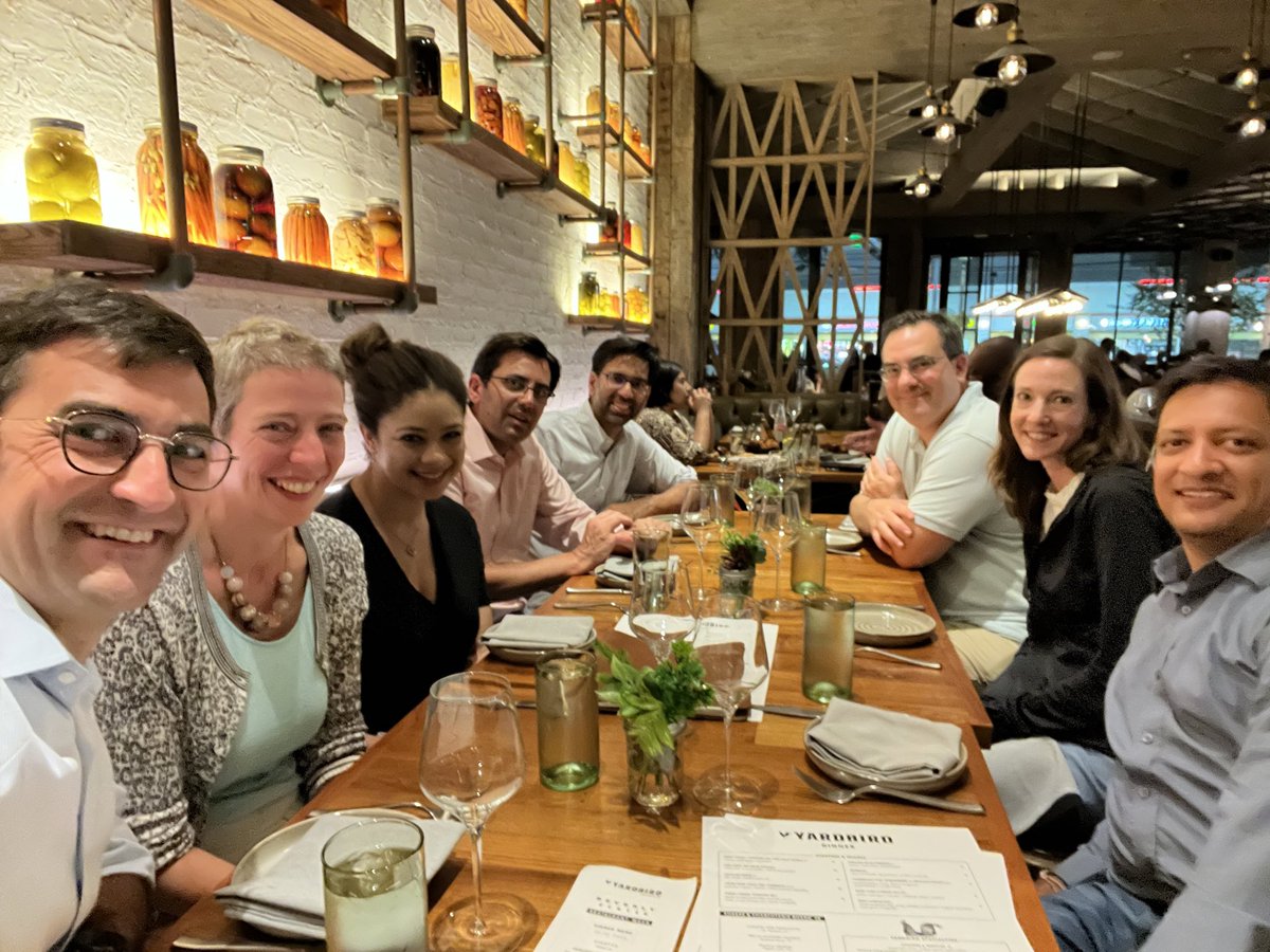 Thx to <a href="/ybrestaurants/">Yardbird Table & Bar</a> <a href="/BeverlyCenter/">Beverly Center</a> for hosting some of the “A-team” in #PCa imaging &amp; image-guided tx.

<a href="/PeterPintoMD/">Peter Pinto</a> <a href="/KaraWattsMD/">Kara Watts</a> <a href="/MMSiddiquiMD/">Minhaj Siddiqui</a> <a href="/DrRastinehad/">Dr. Art Rastinehad</a> <a href="/mrsprostate/">Caroline Moore</a> <a href="/TavyaBenjaminMD/">Tavya G. R. Benjamin, MD</a>

#FOCAL22