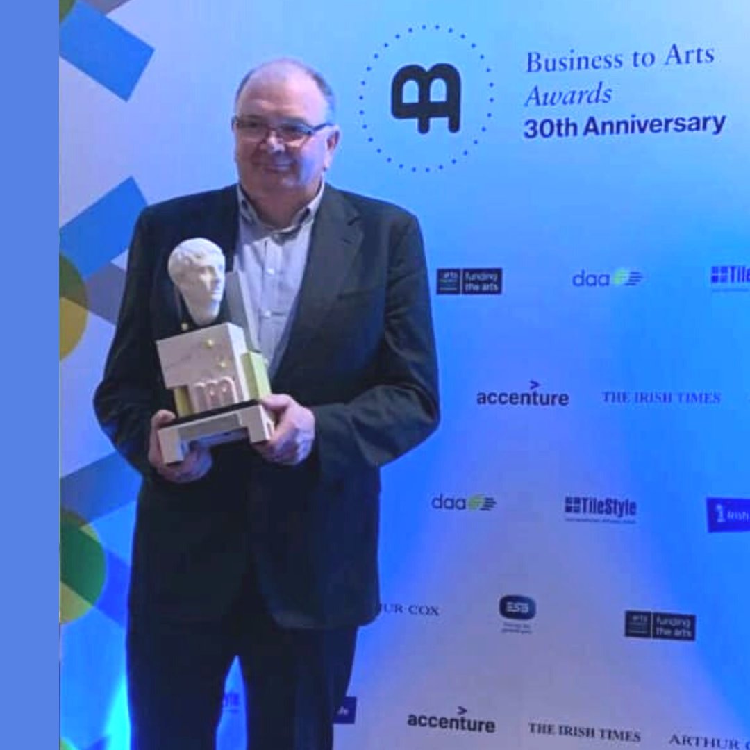 Congratulations to DCCI member Emmet Kane, along with John Sisk & Son who were in receipt of the award for Best use of Creativity in the Workplace category at the 30th anniversary of the Business to Arts awards this week 👏 businesstoarts.ie/news-events/ @businesstoarts