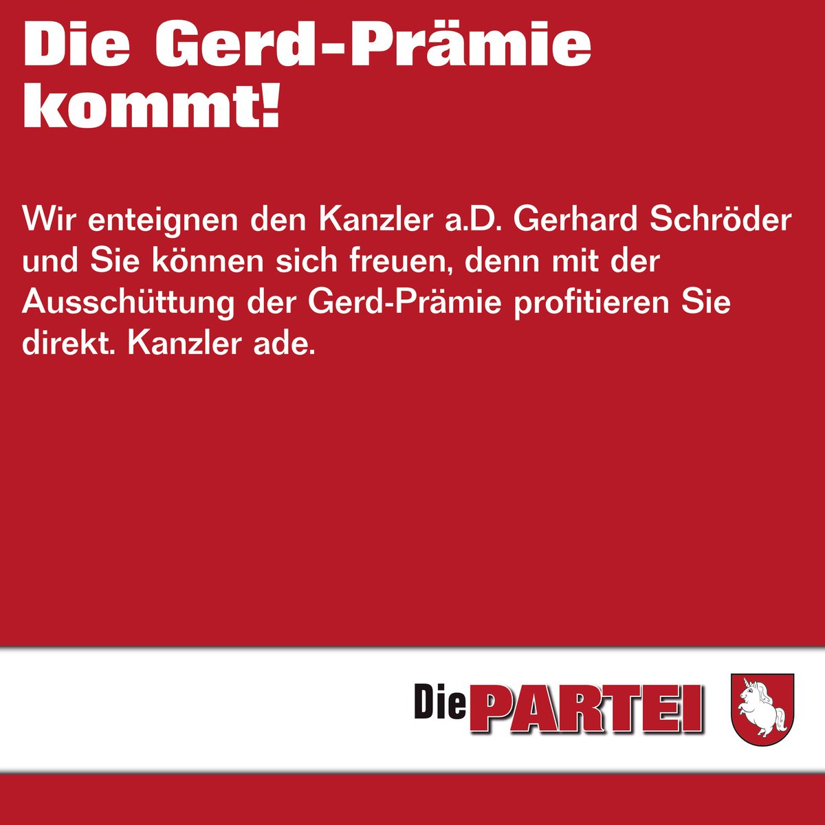 Die PARTEI Niedersachsen tweet media