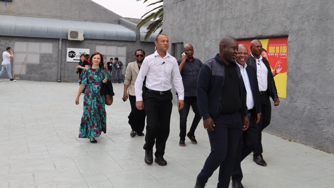 __Tshireletso_'s tweet photo. @Action4SA President @HermanMashaba has arrived at CRC Kimberly to congregate with church members. 

Northern Cape is ready for Action.

#LetsFixNorthernCape 
#ItsTimeForAction https://t.co/Zv5LwUYR3a