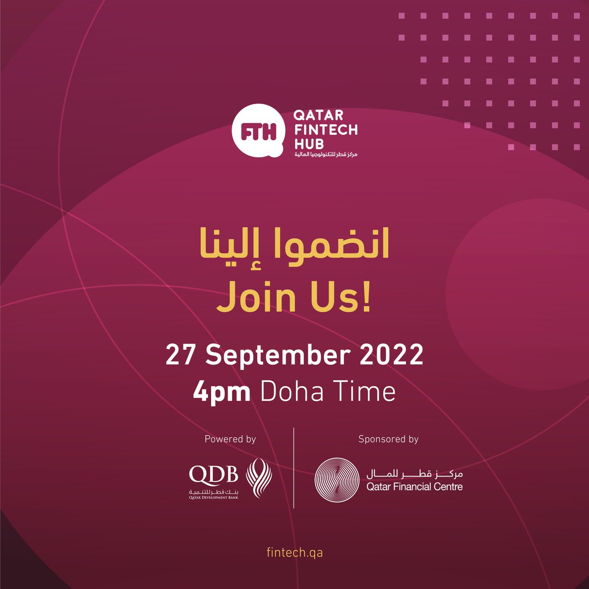 qf_alumni's tweet photo. @fintechqa: Meet our experts and speakers on  27 September, during the Masterclass on Angel Investment. Register Now: https://t.co/dCEXaWQcT6

#QFAlumni | @AlEmadiMA | @Kartyqa | @ashrafabuissa | @QFCAuthority #qatar #fintech #qfth #angelinvestment #fintechstartups https://t.co/rB0FLSImZq