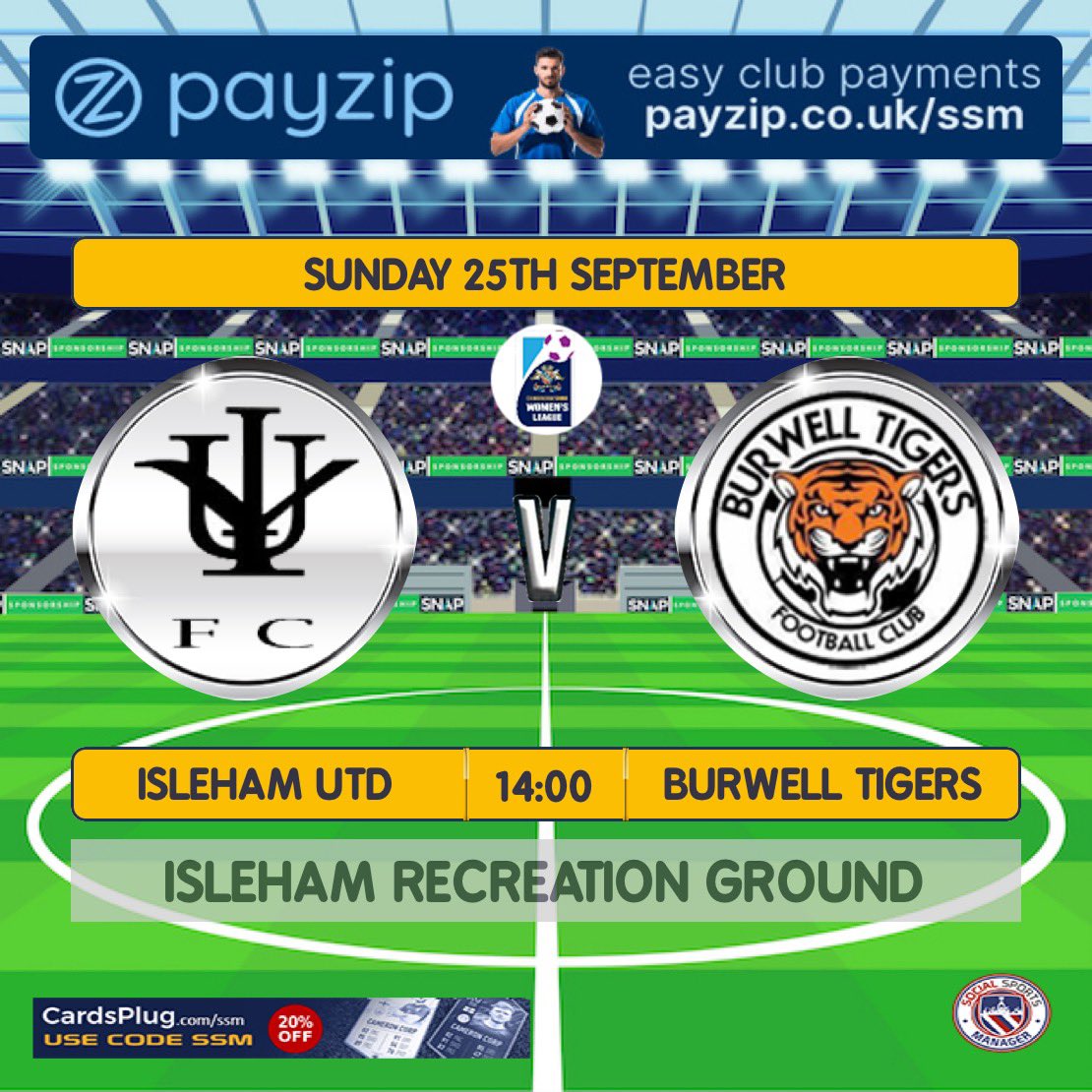 Isleham United LFC tweet media