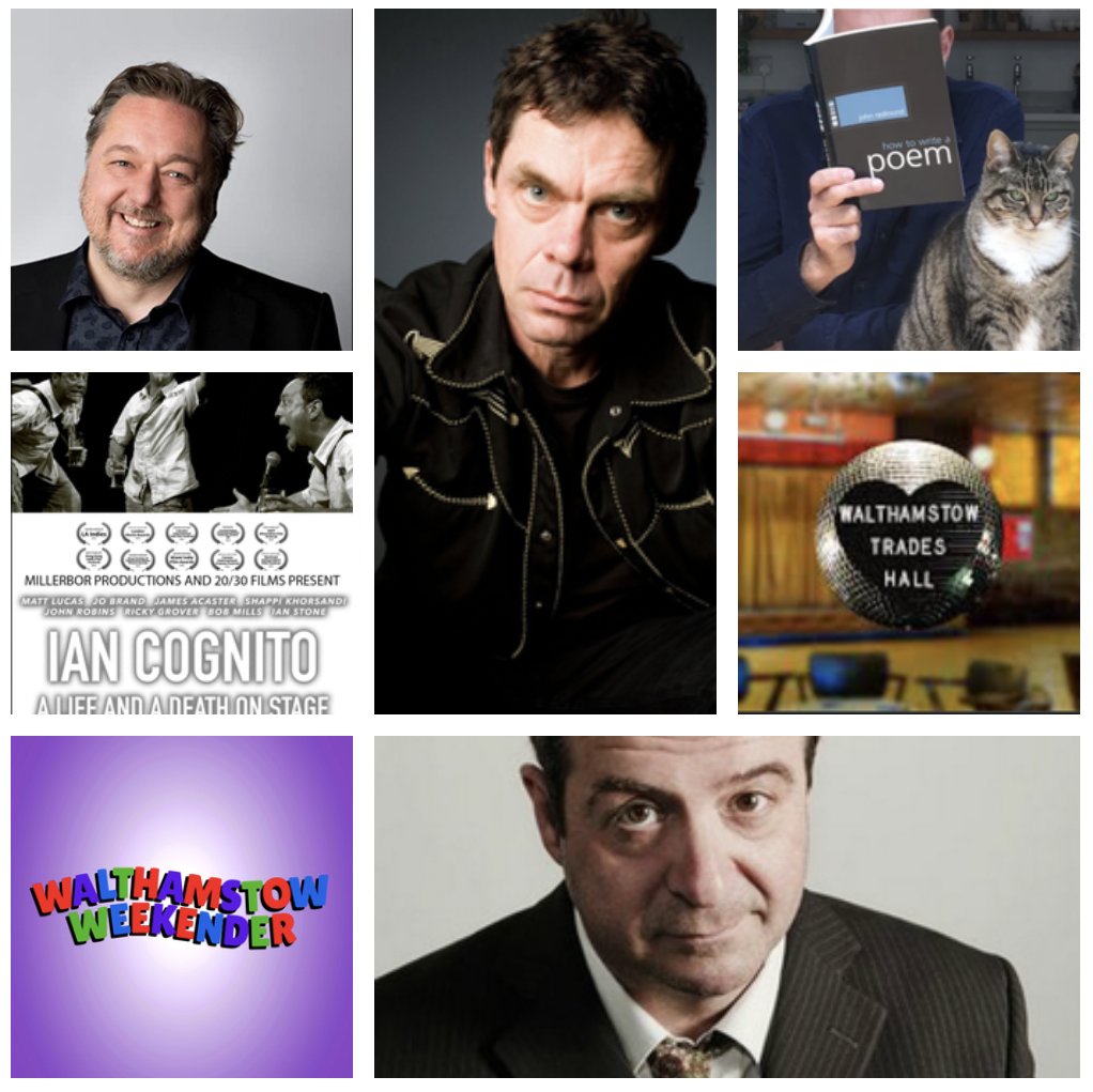 WalthamstowWeek's tweet photo. All @stowtradeshall from midday @PeteBrownBeer @TheRealRichHall @brian_bilston @markthomasinfo starting with a brilliant film about @iancongnito by @josephbor &amp; @danwardcomic tix from £5 https://t.co/41pJsIAYlM PLS RT https://t.co/lJ7wQ44KWr