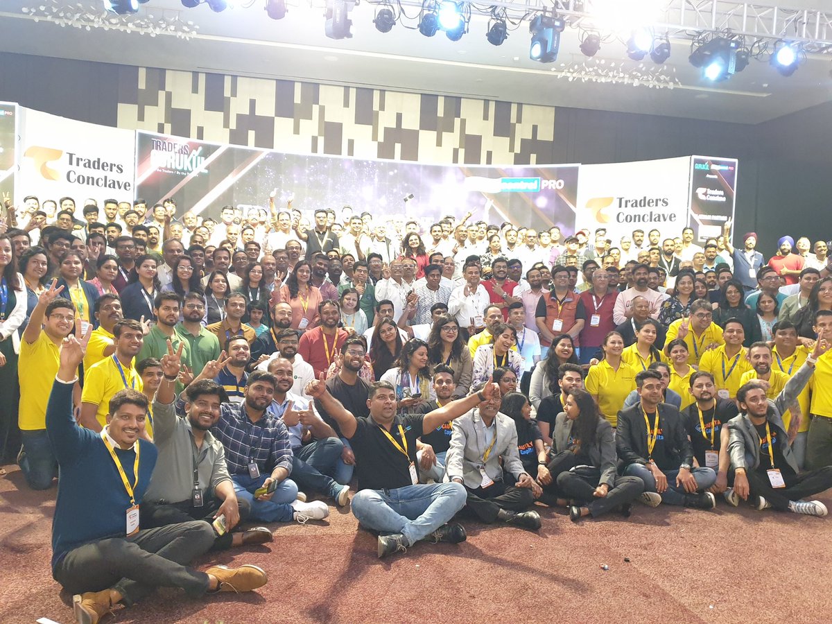 TradersgurukulC's tweet photo. #tradersconclave https://t.co/u7DU73TsL9