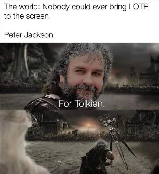 Du31Geek's tweet photo. #LOTR #Tolkien #ForTolkien #RespectTolkien #PeterJackson #PeterJacksonLOTR #TheLordOfTheRings https://t.co/N7dCrFxXbn