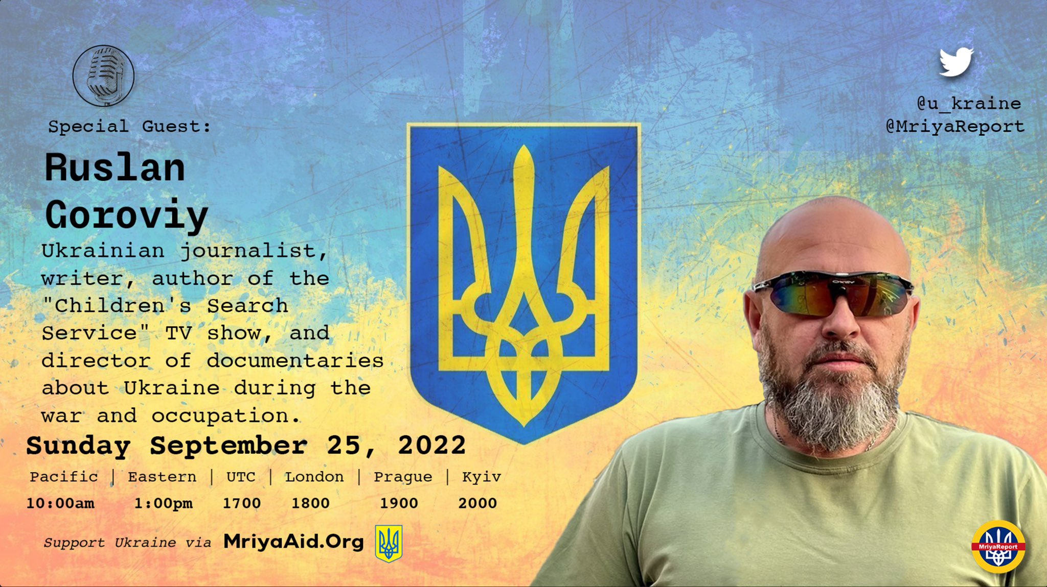 Mriya Report On Twitter Please Join Us Sunday September 25th At mriya-report-on-twitter-please-join-us-sunday-september-25th-at