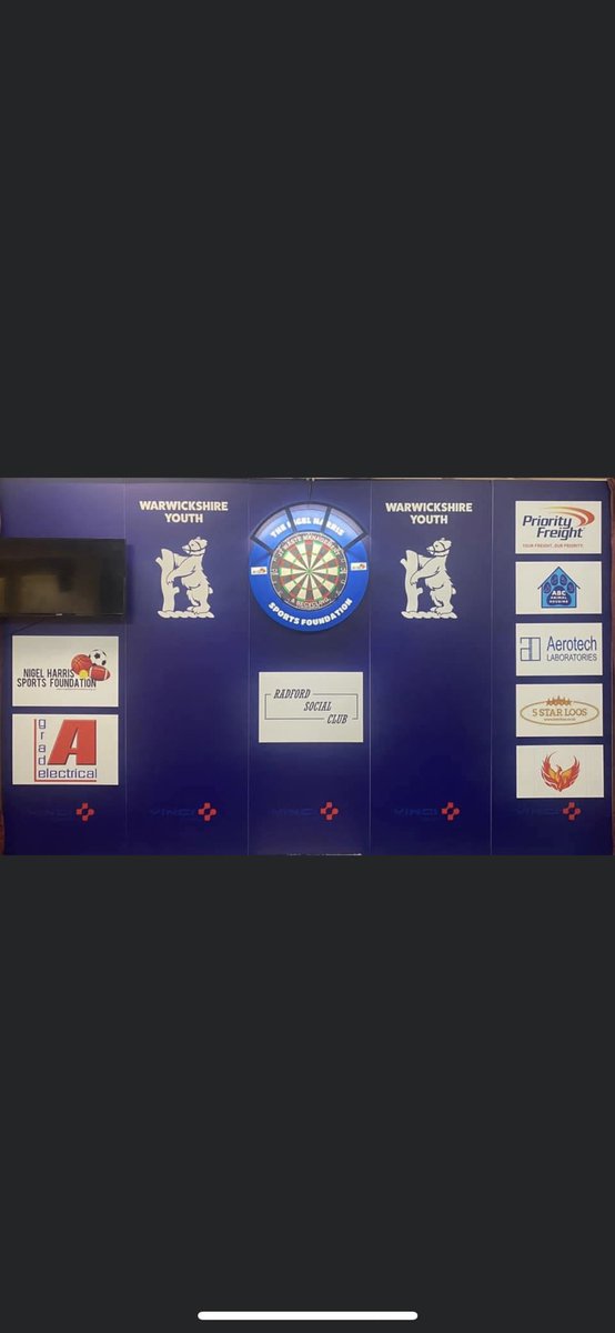 WarksDarts's tweet photo. Good luck to Warwickshire Youth who start their campaign today against Staffordshire. The work the team have put in behind the scenes means they have a can’t foundation in place to kick off from. #bears #youth #nyo #darts https://t.co/ekuoTTufRm