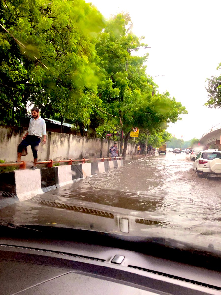 With the recent #monsoon showers flooding the #streets of #Delhi it’s evident that #pedestrians need more than just better #infrastructure to #navigate #cities safely &amp; conveniently. 
#navigation #MaaS 
#urbanmobility #urbantech <a href="/pwddelhi/">PWD Delhi</a> <a href="/ut_MoHUA/">Urban Transport</a> <a href="/MoHUA_India/">Ministry of Housing and Urban Affairs</a>