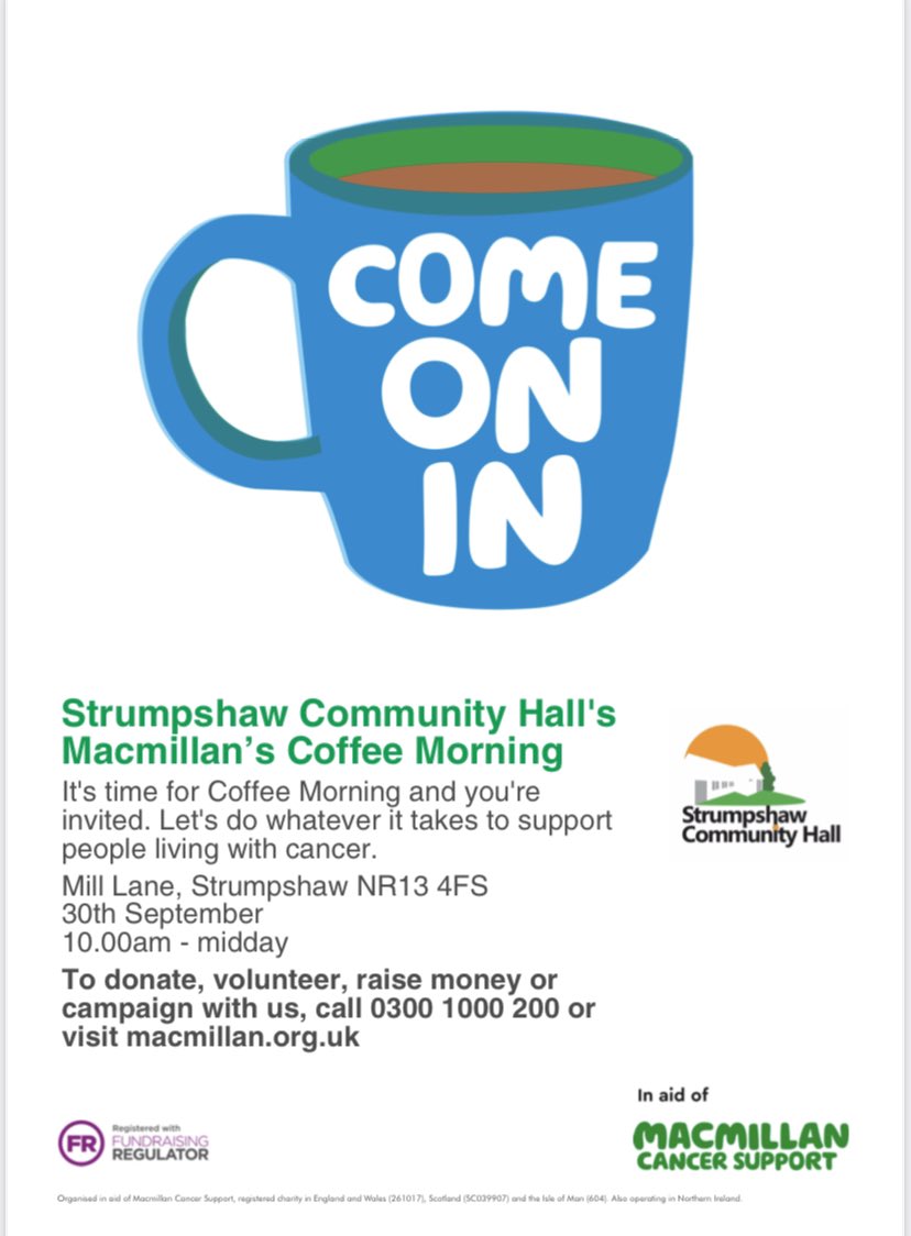 LingwoodMurray's tweet photo. It's that time of year again folks. If any of you are birding at Strumpshaw or Buckenham this Friday and fancy some refreshments in aid of a good cause do pop in. Note the new venue from previous years https://t.co/g9aNDUYU7b
