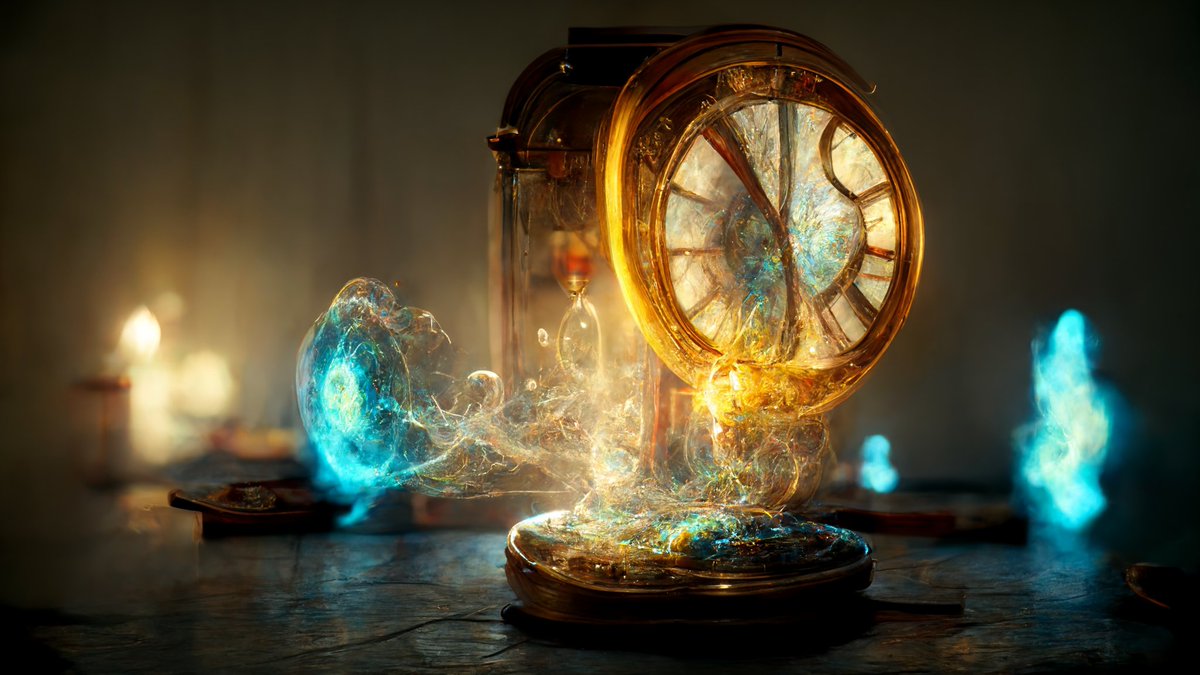 davidsonato's tweet photo. 🪄🕰 "Time Well Spent"
Coming soon 🍻 https://t.co/XQx7HUKFlP
#magic #time #chronomancy #fantasy
.
#abstractart #abstract #surrealart #hyperrealism #conceptart
.
#generativeart #ai #aiart #artandtechnology #artificialintelligence #dalle #midjourney #discodiffusion #digitalart https://t.co/6t7UvD6SHv