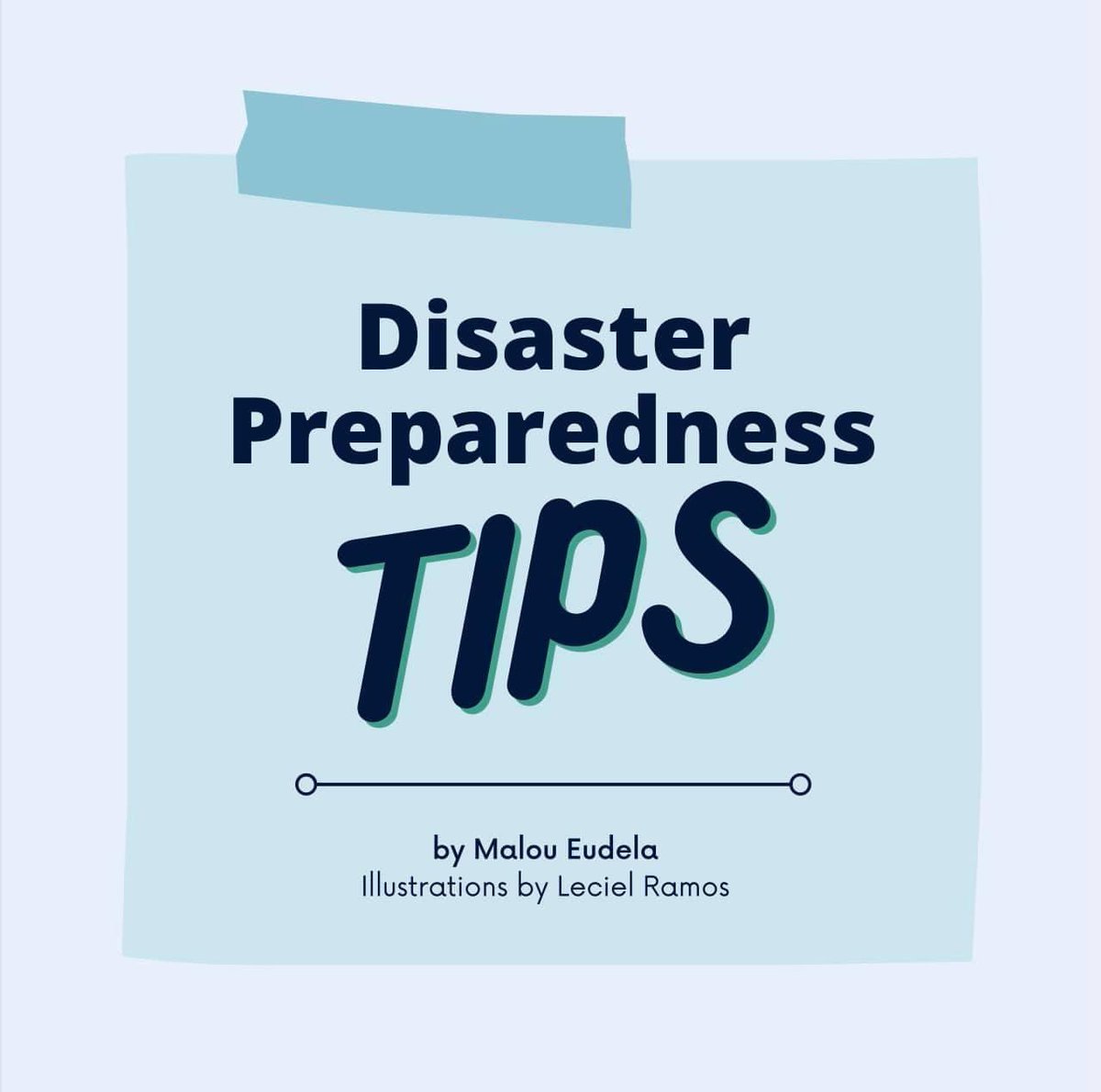 maloueudela's tweet photo. A thread:

Resharing a list of Disaster Preparedness Tips for some may be relevant as we face super typhoon #KardingPh.

Thanks to Leciel Ramos and Ana Theresa Aleta Valles who helped put this to fruition. Their areas are also in the typhoon path. Prayers for your safety, ladies. https://t.co/4tMmpPUt2o