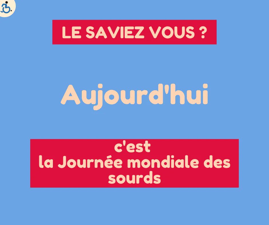 👉 Pensée pour les personnes souffrant des troubles de l'audition ! 😉 #sourd #malentandants 👂
