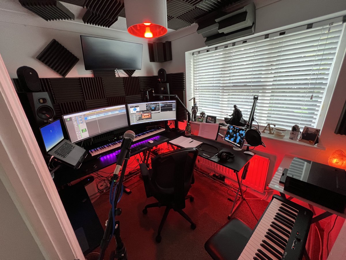 Excited to be in the studio getting ready to record my son’s band “Identity” first track!