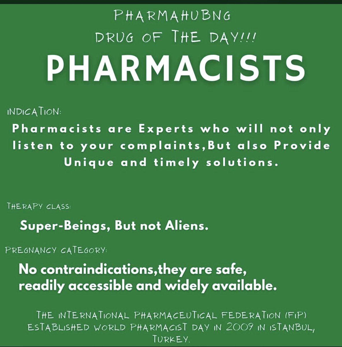 Happy World Pharmacist Day 💊💊💊          #Pharmacists #WorldPharmacistDay #WorldPharmacistsDay2022