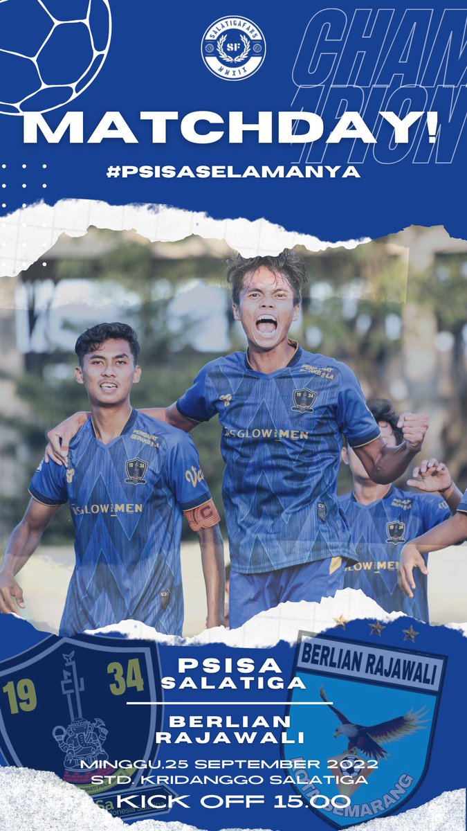 HAPPY MATCHDAY LADS💙
