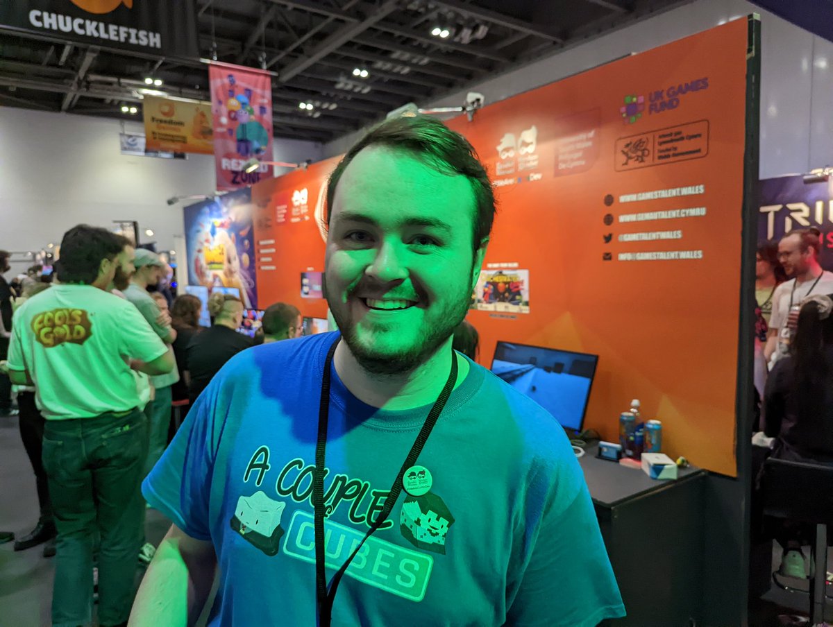It's our final day of EGX... Come check out A Couple Of Cubes on the Games Talent Wales Stand! 🎉

#EGX #GameDev #IndieDev #Gaming