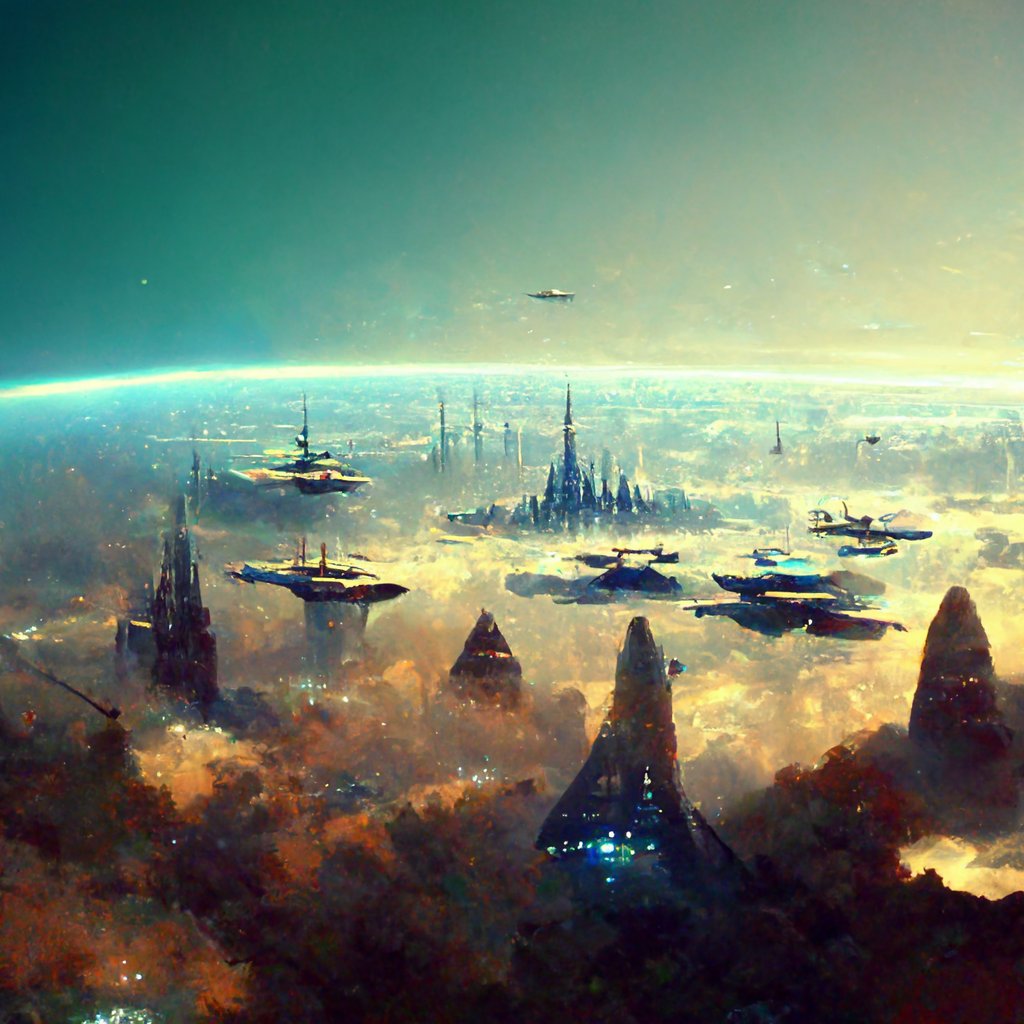 SAIBlackHole's tweet photo. @staratlas " Nebula Civilization "
A.I.-Generated Art Contest, tool Midjourney.
From Italy whit love, SAI ๐ฎ๐น
@staratlasitalia
.
#WeAreStarAtlas
#staratlasitalia #SAIguild https://t.co/WHB3tylVrY