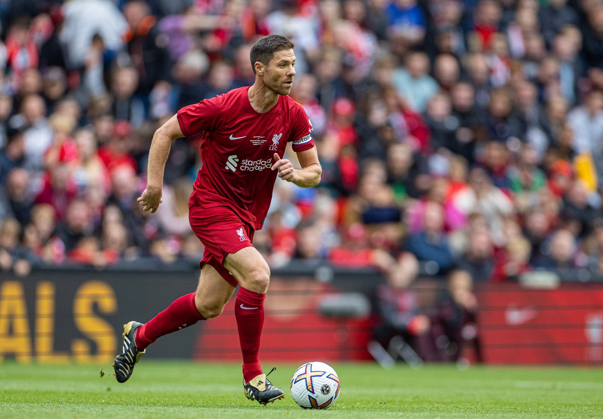 Xabi Alonso on X: "It felt great back at Anfield. Thanks @LFC and  @LFCFoundation https://t.co/plrcxyD108" / X