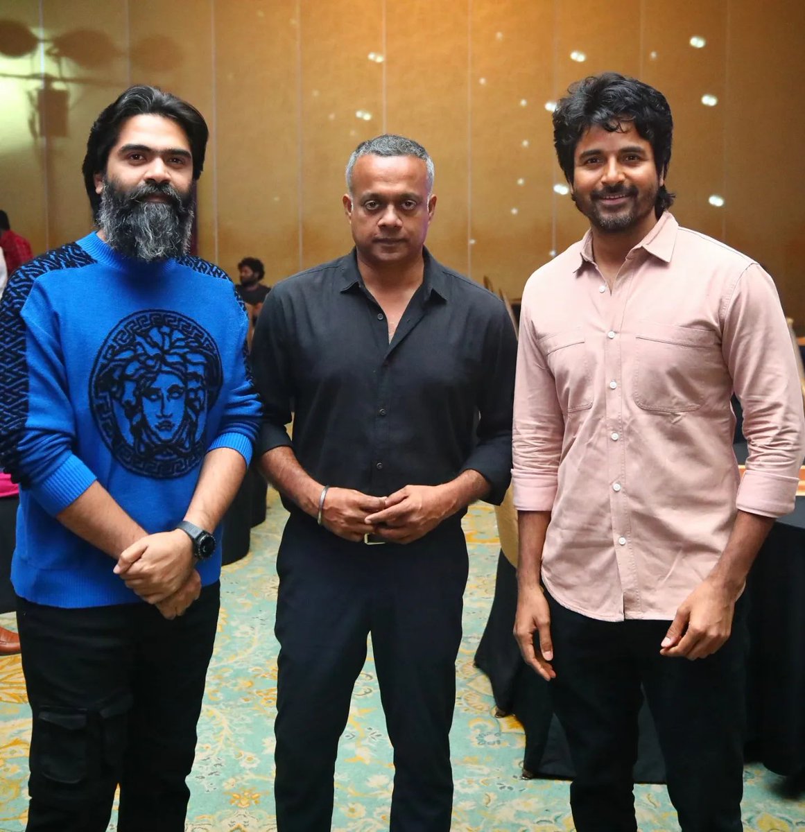NagaKarthick5's tweet photo. SK at #VTKSuccessMeet 🔥🔥 
@Siva_Kartikeyan @SilambarasanTR_ 
.
#Prince || #Maaveeran || #Ayalaan https://t.co/NJiBShpUcM