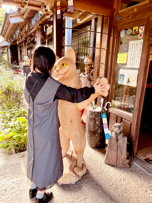 今年もお彼岸の猫寺 