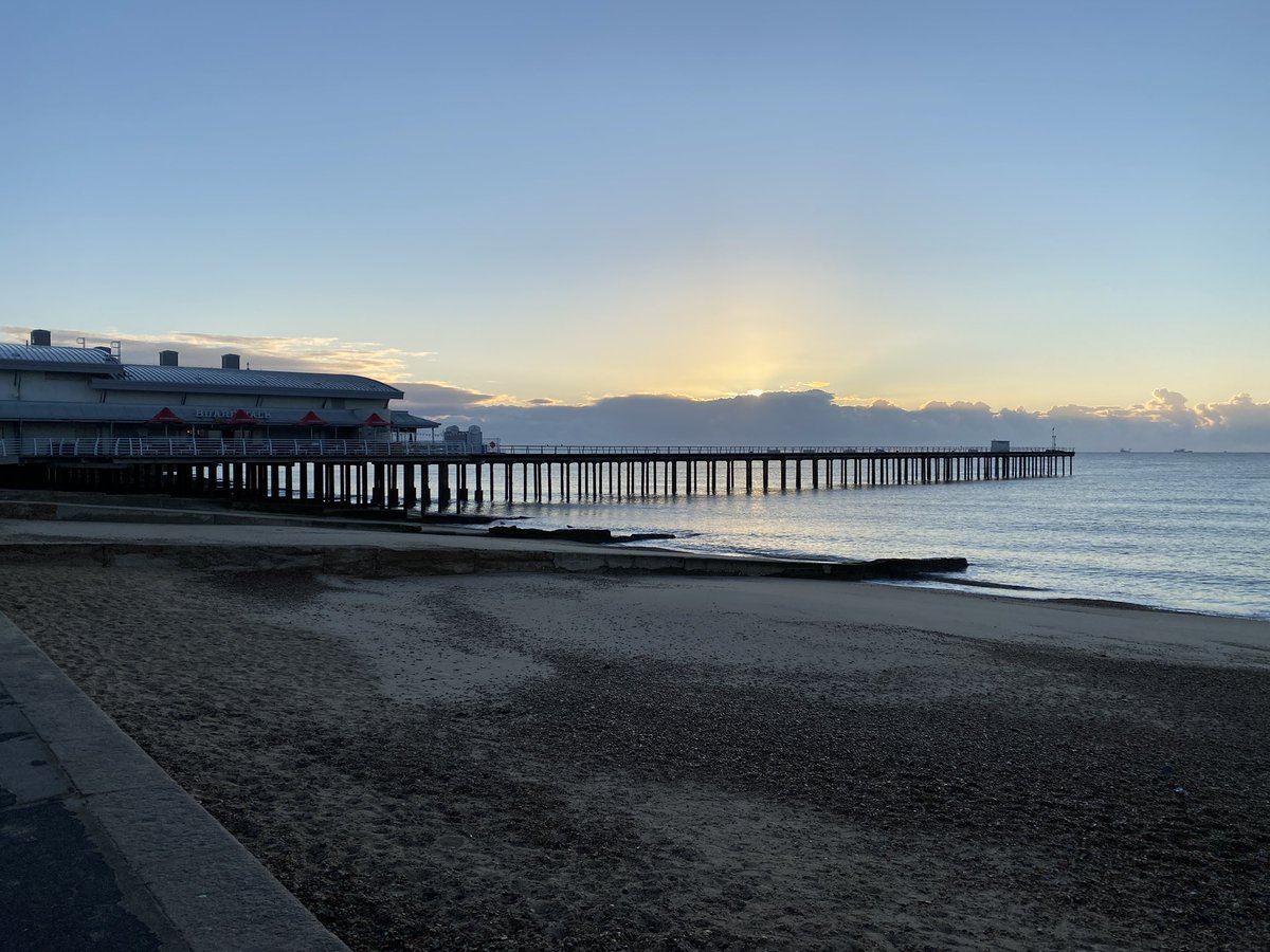 Another beautiful Felixstowe morning