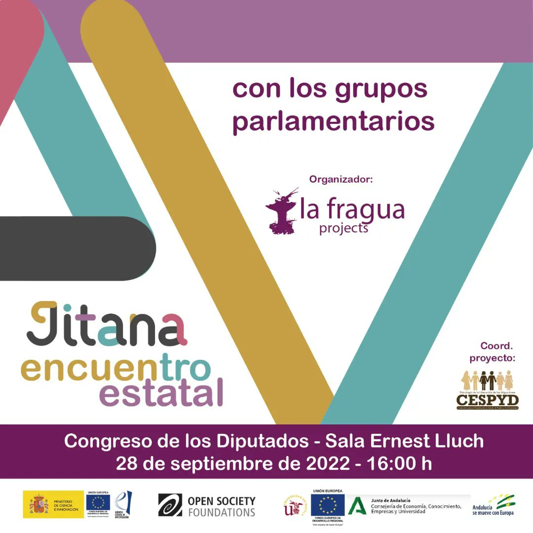 FraguaProjects's tweet photo. ⭐️Dale luz amor y vuelo a tus sueños [J]itana❤️
El proyecto [J]itana aborda las inequidades que enfrentan las adolescentes gitanas y sus familias que viven en riesgo de exclusión desde una perspectiva de género y en el marco general de la lucha contra el
antigitanismoestructural https://t.co/tYpmUA5dOc