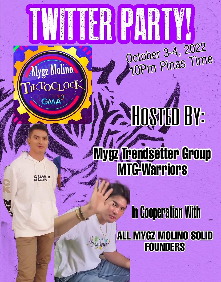 Good afternoon mga kabunso...We're inviting everybody to join us Twitter Party on Oct 3-4 at 10pm (pinas time) Please be ready...Thank you!