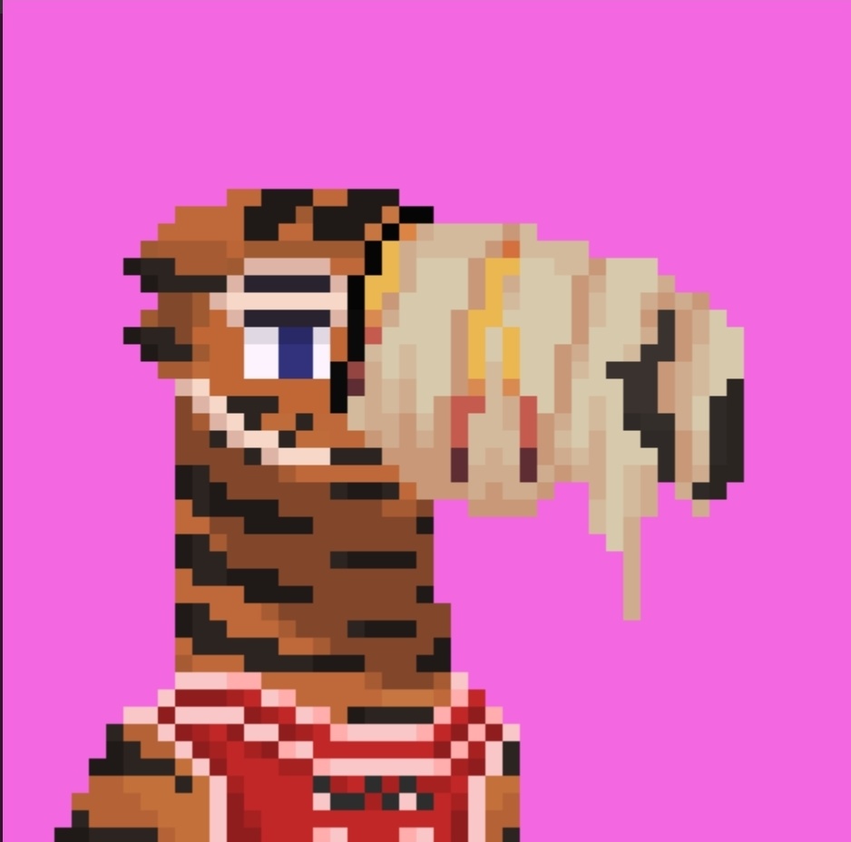 Applebuzz2's tweet photo. @Mkishor_CFJ @ApeGangNFT You got some strong apes there, the moustache laser eye looks super fire π€ Welcome to $gang ecosystem with three of the dopest pixel collections in town, two of them deflationary and a fully working game #agfightclub. #weareapegang https://t.co/fnxxUBSxJj