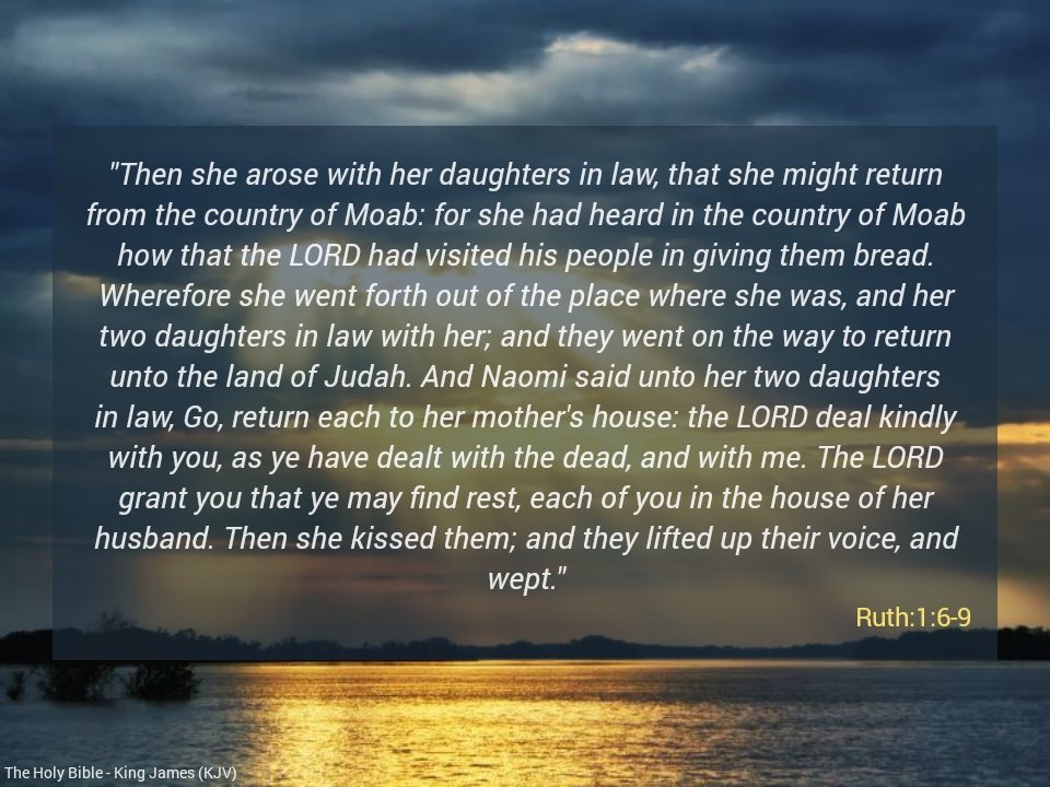 JccKenya's tweet photo. Naomi felt as if the assignment in her life was over, so she didn't see the need of Her daughters attaching to her.
#GreaterWorks2022 https://t.co/KYzc68RZfb