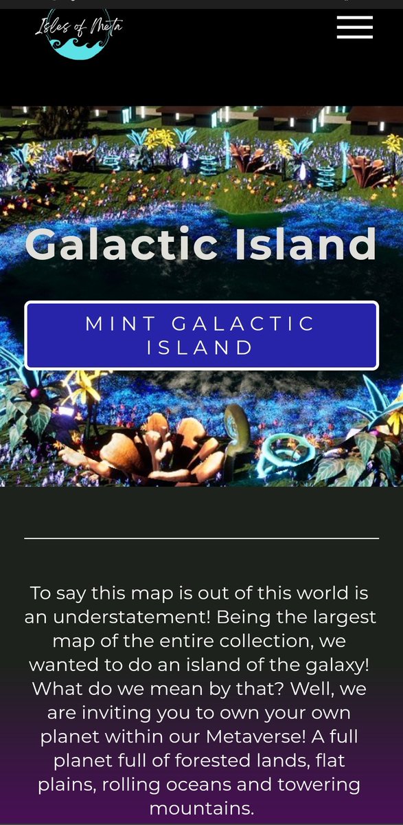 AstrayApes's tweet photo. I HAVE BOUGHT MY OWN ISLAND!!
#IslesOfMeta #GalacticIsland #Metaverse !! This is gonna change EVERYTHING!! Now we collecting #NFTs what are basically pictures.. But on this Island you can really play, walk or go on a adventure as your favorite #NFT !
.
#Meta #web3 #NFTCommunity https://t.co/Xnv92aWDc6