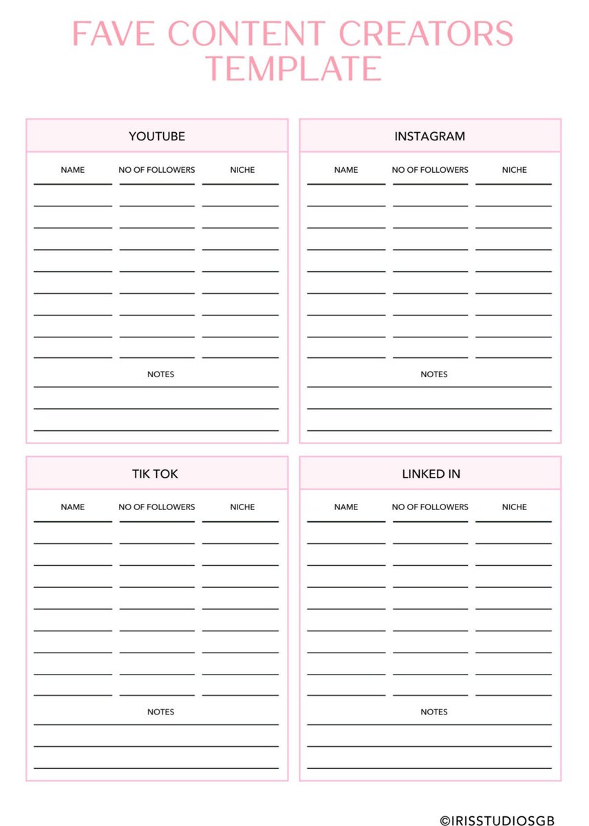 textmanipulator's tweet image. Content Creators Template | | Compatible with Goodnotes, Notability etc | Printable
 # #ContentCreatorsTemplate #Compatible #GoodnotesNotability #etc #IrisStudiosGB

👉etsy.com/listing/119703…