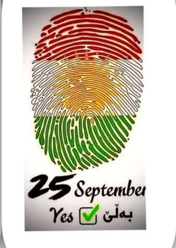 maamo_walid's tweet photo. #refrandom
الذكرى الخامسة لهذا الحدث التاريخي ترسخت وتجذرت فيها الخطوة الأولى للاستفتاء على الاستقلال، وأصبح الشعب الكوردي في إقليم كوردستان على يقين بأن هذا الحق مشروع وقانوني وسينالها ولو بعد حين . https://t.co/lXKH35UKhr
