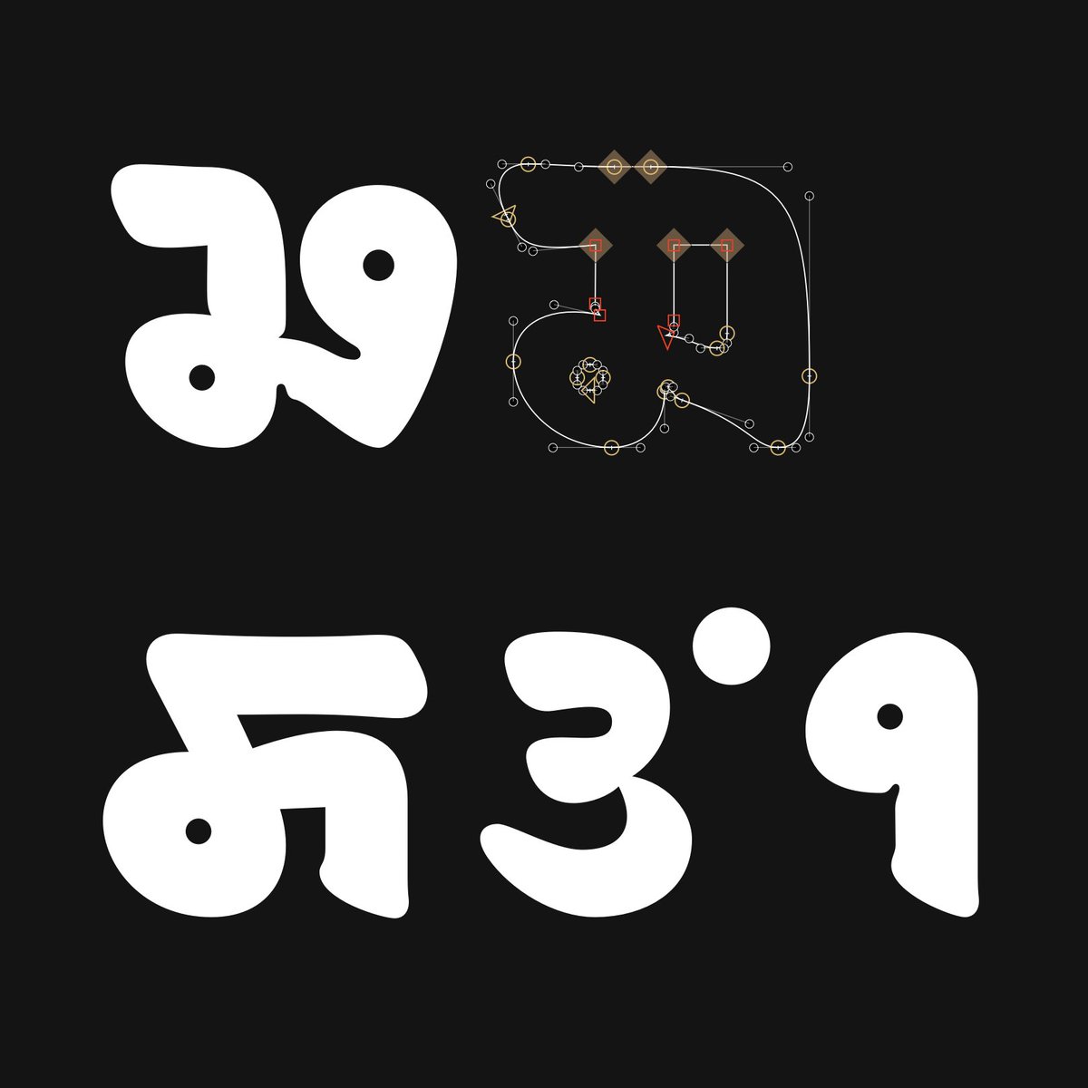 SachitShyam's tweet photo. @EAlphabets @GranshanConf @JamraPatel Exploring some new (thick) Tākri forms. Latin soon-ish. https://t.co/28JeLpgqGL