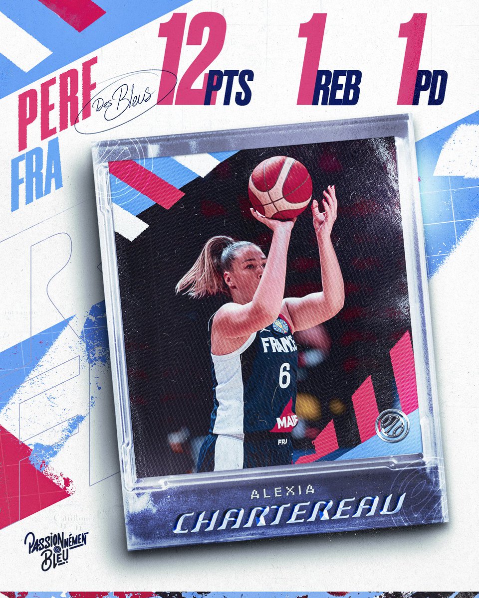 FRABasketball's tweet photo. La force tranquille d'𝐀𝐥𝐞𝐱𝐢𝐚 𝐂𝐡𝐚𝐫𝐭𝐞𝐫𝐞𝐚𝐮 😍
#PassionnémentBleu #MALFRA https://t.co/KNMacieeq9