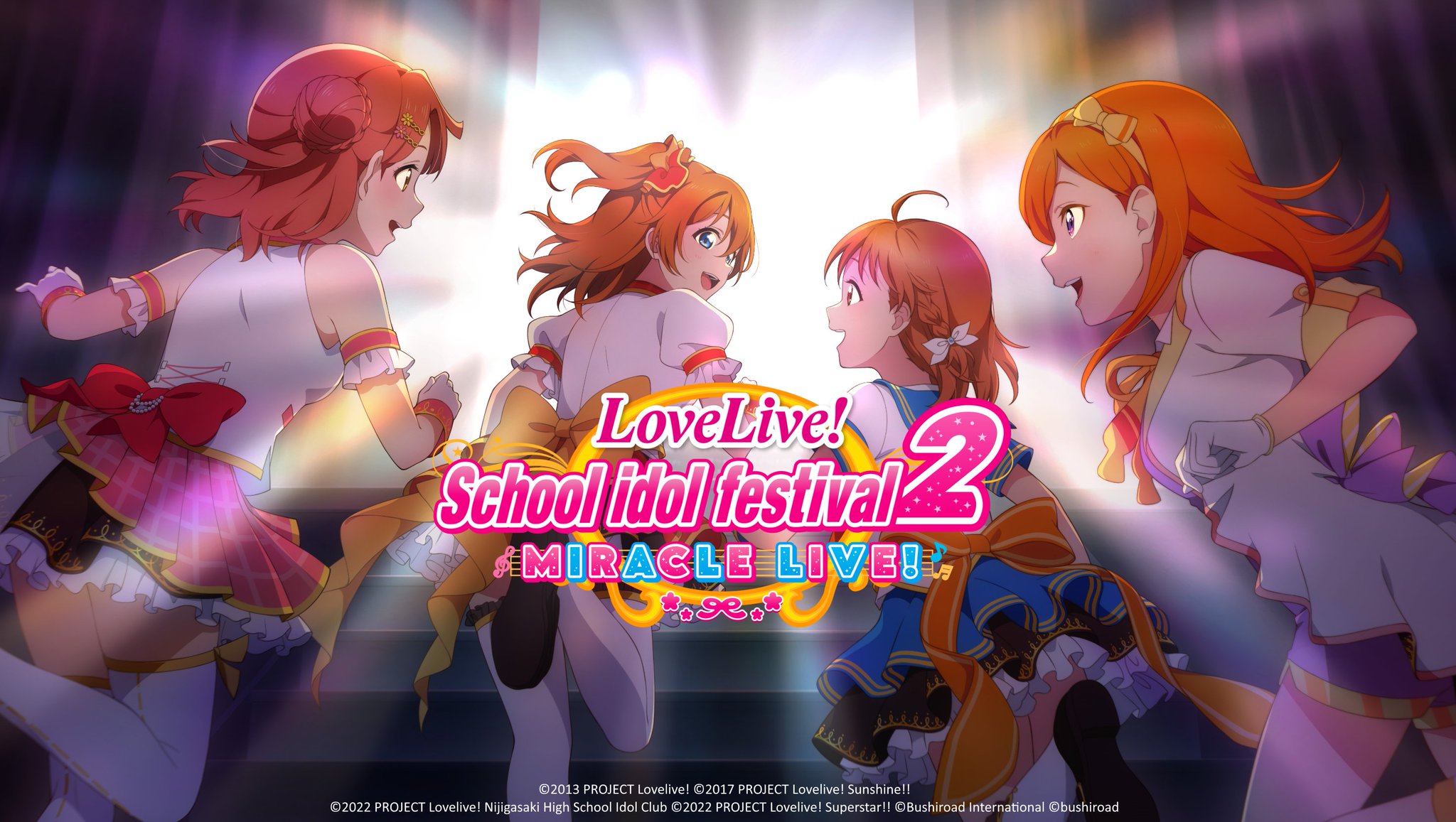 Love Live! School idol festival Global on Twitter "【SIF Series New Title】 School idols to the