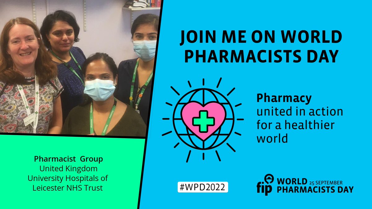 Celebrating more of our fabulous #Pharmacists. Marie Waston, Naveeda Knopp, Bhavini Pancholi & Krishna Parmar. Working across various specialities; including Oncology, Professional Development and Specialist Surgery services. Thank you all! 😊 #WPD2022 @Leic_hospital