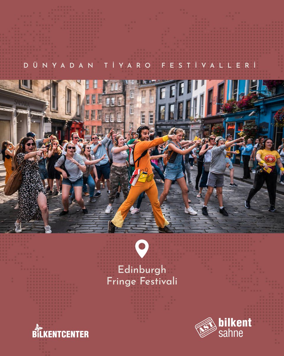 Her yıl Edinburgh şehrinde geçekleşen Fringe Festivali dünyaca ünlü festivaller arasındadır ve Fleabag dizisinin çıkış noktası olmasıyla da bilinir. 🎭
#tiyatro #sanat #ankarasanattiyatrosu #AkademiAST #BilkentSahne #AST #BilkentCenter #Ankara