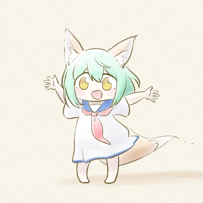 わぁっ! #貝獣戯画 
