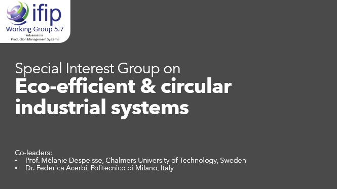 davidromero_mex's tweet photo. 51st IFIP WG5.7 Annual Meeting - Advances in #ProductionManagement Systems. New SIG on "#EcoEfficient & #Circular Industrial Systems" looking @ production systems thru sustainability lens 2 translate ecoefficiency & circularity principles into industrial actions @ifipnews #APMS22 https://t.co/68JswpeDXz