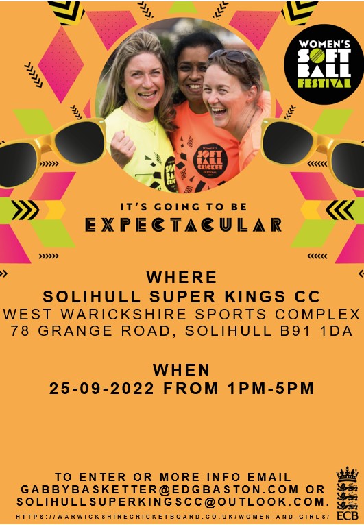 SuperKingsCC's tweet photo. We are looking forward to a big festival of cricket today 
Women SoftBall festival ✅ 
Fun ✅ 
Social / Teamwork ✅ 
4️⃣s 6️⃣s wickets ✅ 
8 teams across the day, hoping the sun shine! @warks_wcb @ZindiyaMoseley @ICICIBank @incepteo @Sapper_AI @ECB_cricket @KingsHeathCC https://t.co/3nX2braq3n