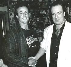 Gary Michael Cappetta on Twitter: "Sylvester Stallone with Paul Heyman"