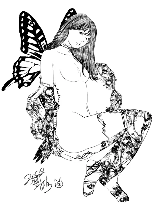 モデルさん絵みて 
