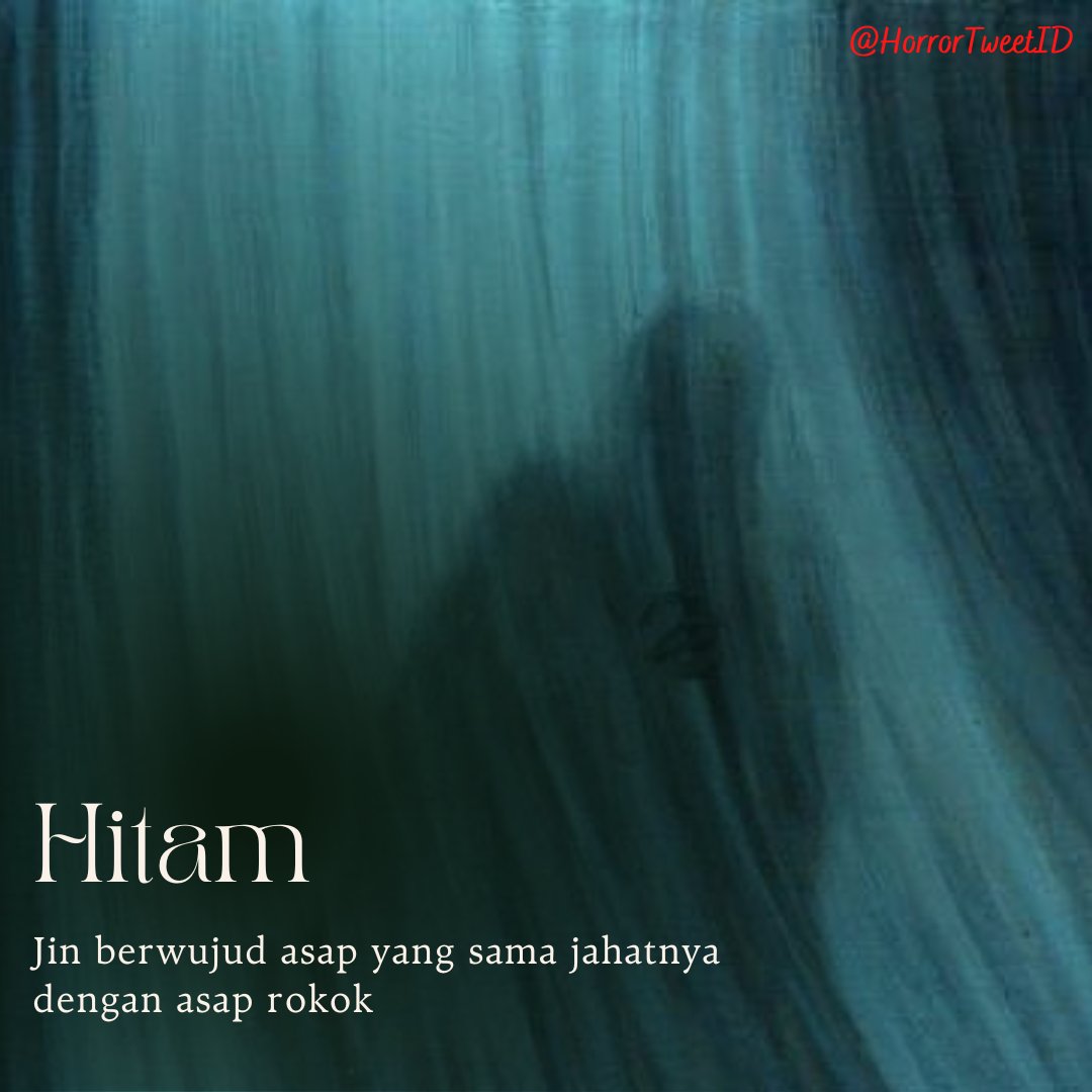 "HITAM"
A Horror Thread From Bali

Dia berteriak dengan mulutnya yang menganga selebar setengah ukuran wajahnya

source : <a href="/mamaipik/">Mumma 🐶🐱</a>