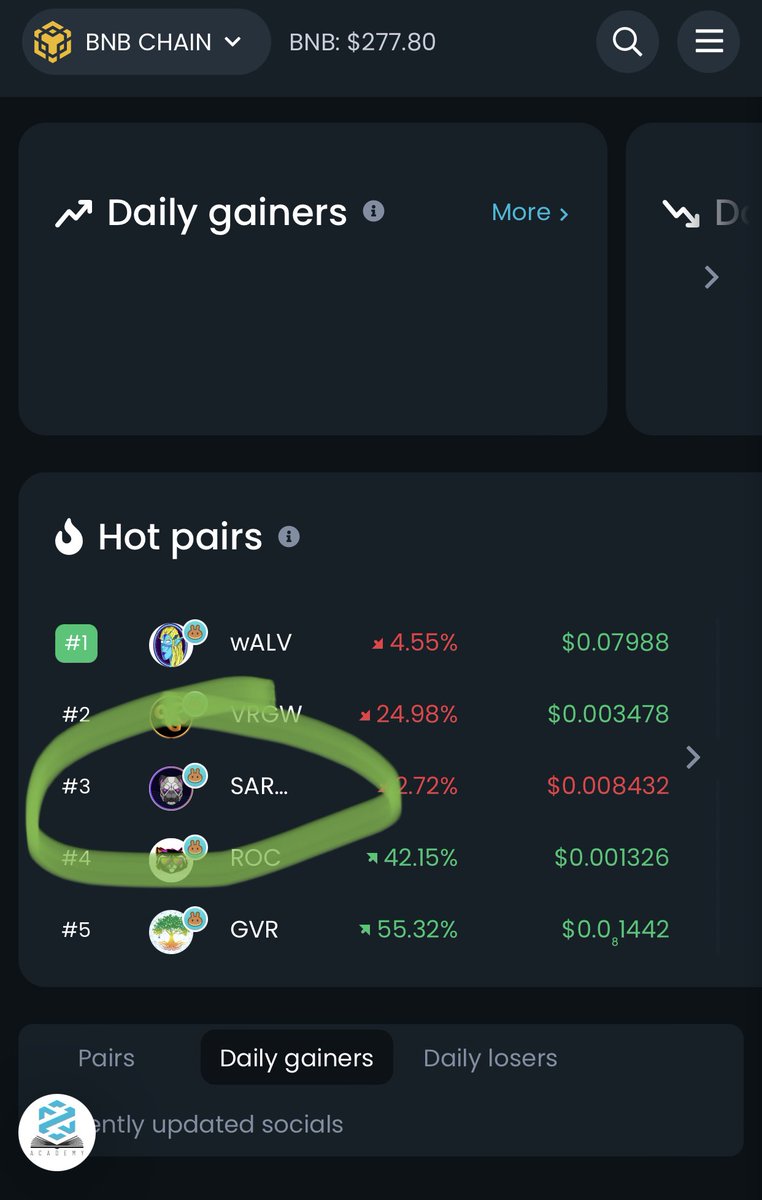 Found $SARABI on #3 Dextool trending. Comparing to some current projects, Sarabichain is the leader! Being trended on all crypto platforms, Sarabichain will have more chance to be exposure 🚀🚀🚀 Get yourself ready to be wealthy with $SARABI 💎💎💎