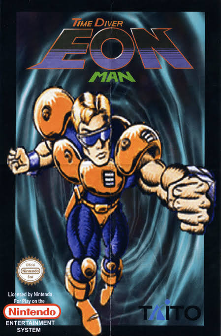 nori_bomber's tweet photo. #TIMEDIVER　
といえば、自分は恐竜ではなく
ファミコン(NES)の
TIMEDIVER EONMAN
ちなみに自分が企画したのだけど元々は忍者コップサイゾーの続編だったの。 https://t.co/J3MhfrDwSD