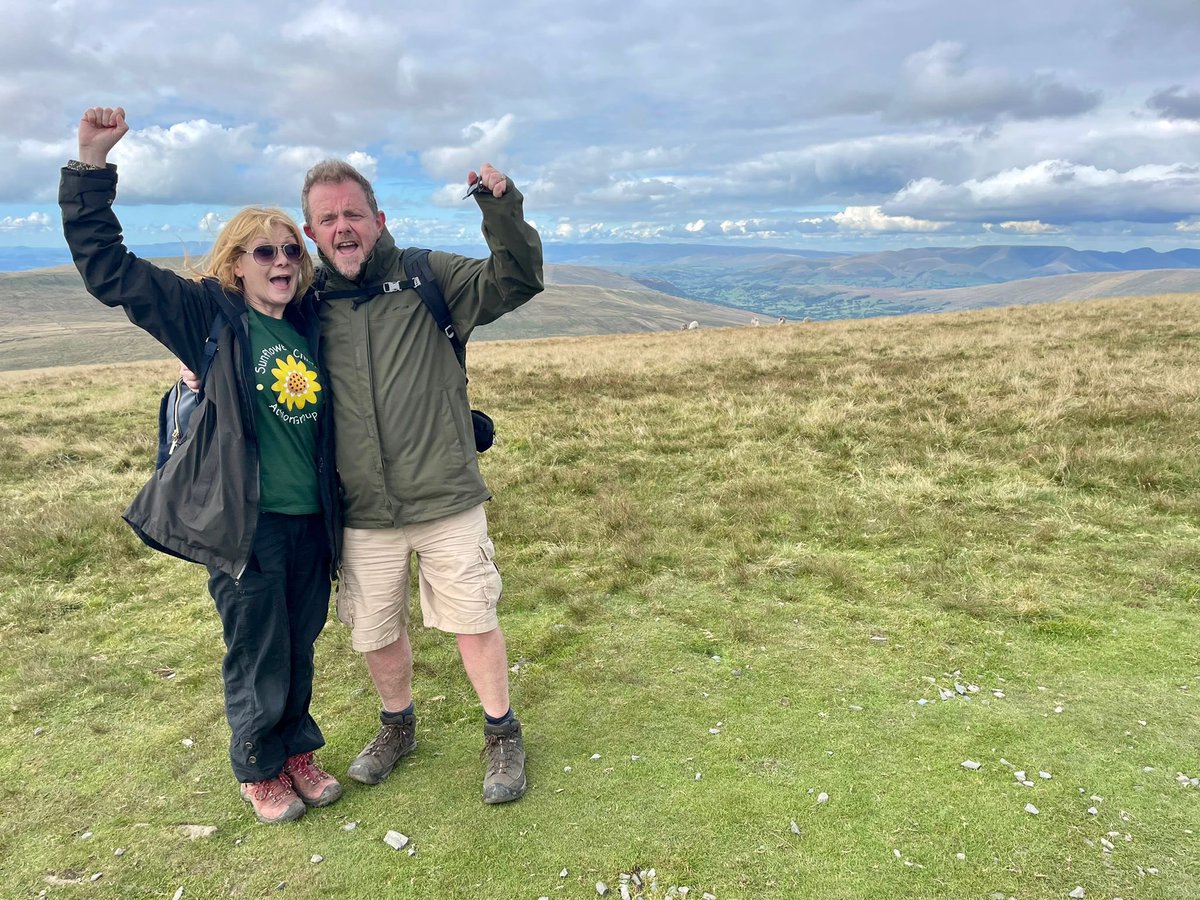 missjohud's tweet photo. WE MADE IT!!! What a wonderful day walking to raise money for @Sunflowerslocal on the #WhernsideWander
HUGE THANKS for the donations &support from our Twitter friends @Evetssteve4 @jenbanks_ @ianbevitt @iainkey @LindaTwin63
Between us all we raised £7K for the children..😘🙏❤️ https://t.co/D90TcBjLB8