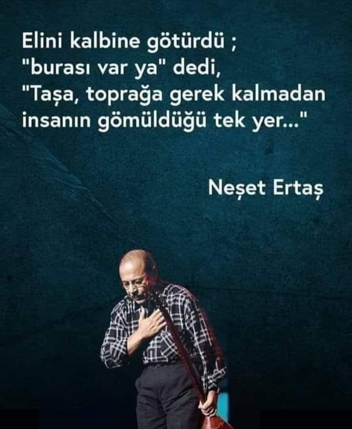 gulerrkilinc's tweet photo. Bana öldü demeyin, yoruldu, gitti deyin. #NesetErtas https://t.co/KXh1o4jOQu