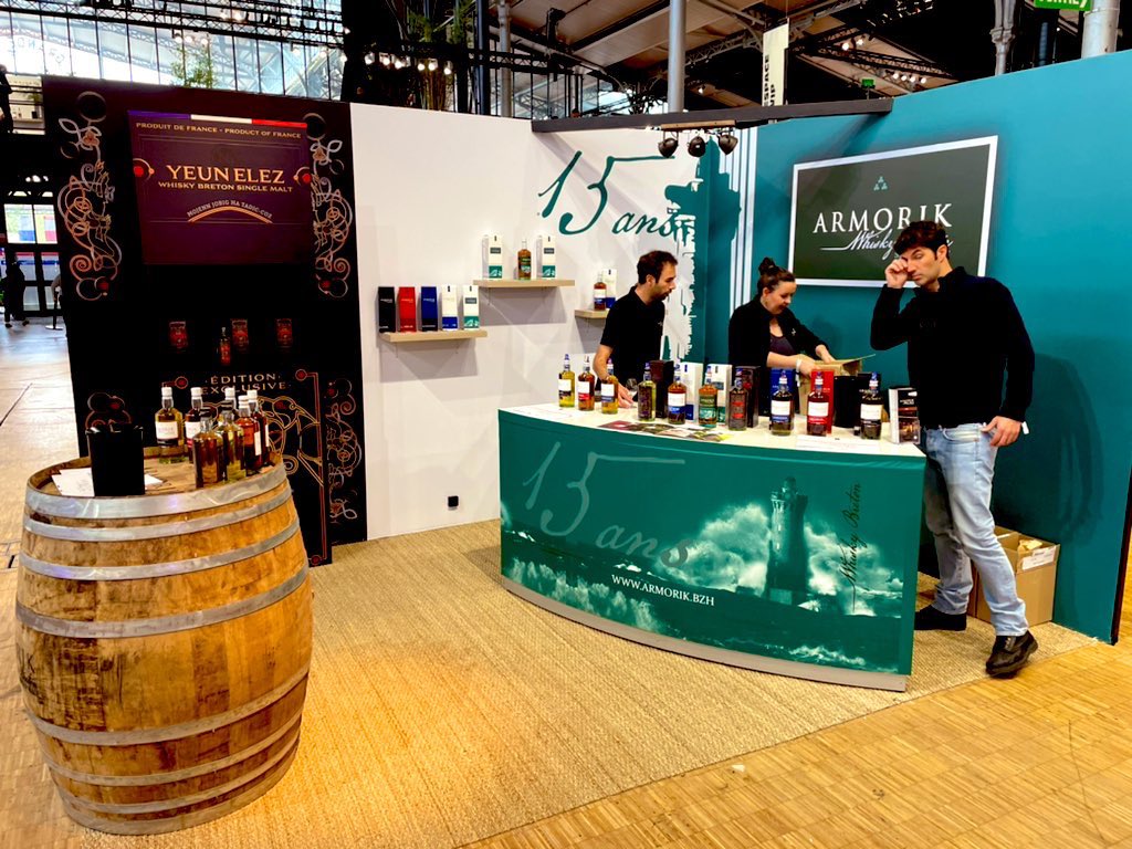 ArmorikWhisky's tweet photo. @WhiskyLiveParis Day 1 https://t.co/52KOb4Yf6j